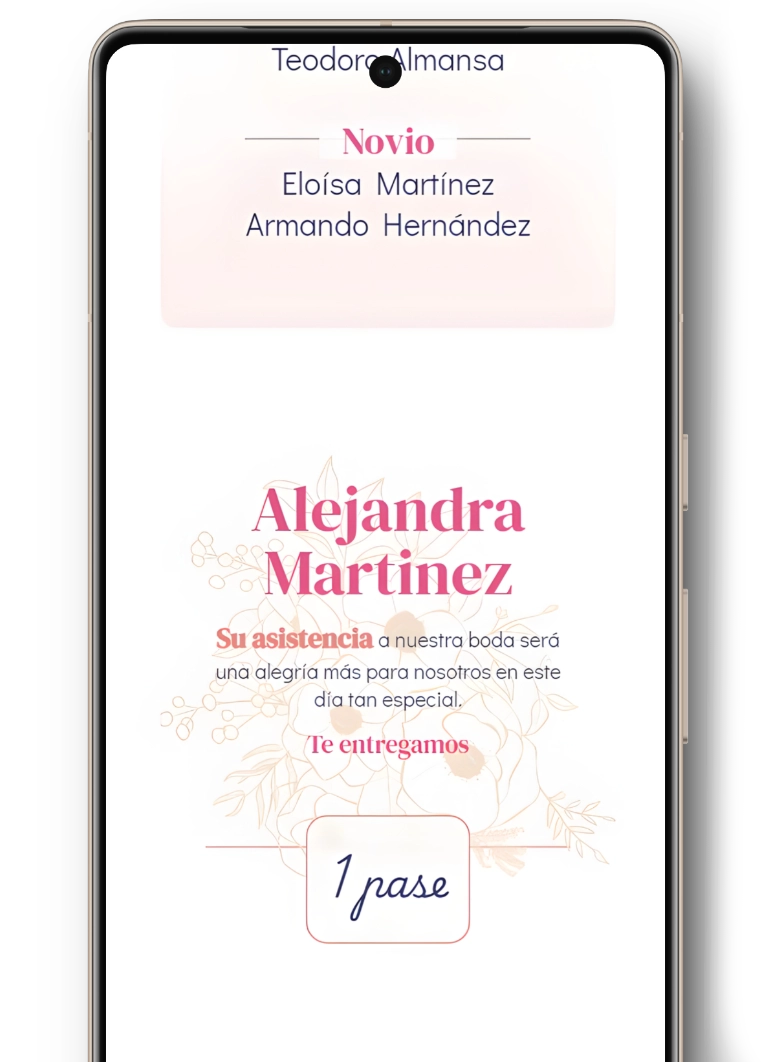 invitacion personalizada